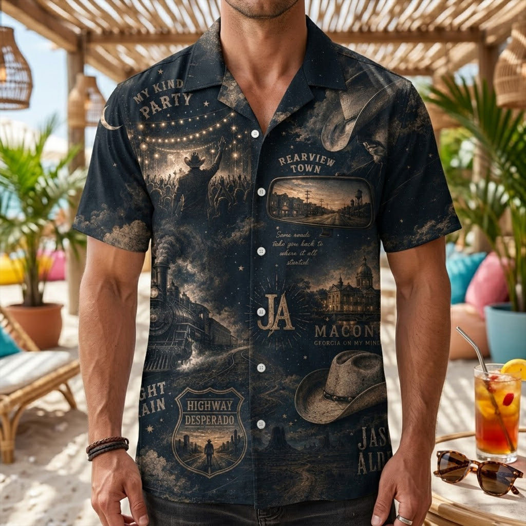 PREMIUM JSA HAWAIIAN SHIRT HQH