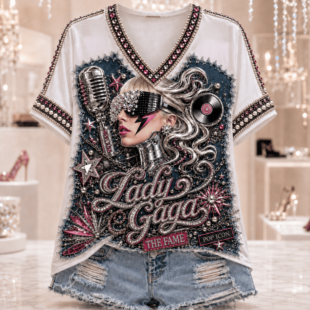 Premium LDG V-neck Shirt NTNA