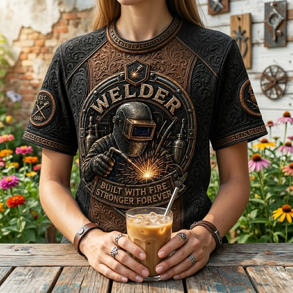PREMIUM WLDR 3D EMBOSS SHIRT NPL