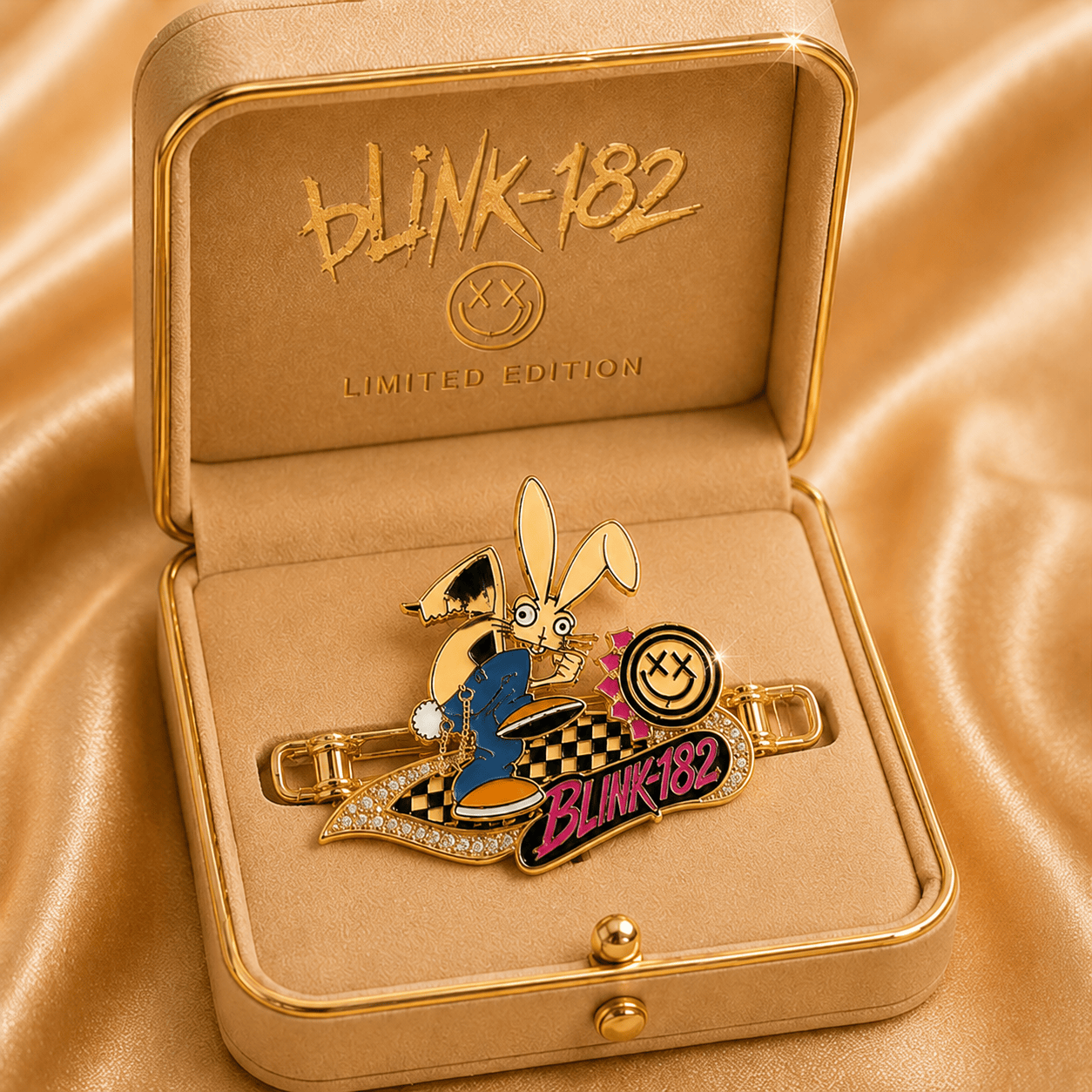BLIK Elegant Gold Hair Clip For Women TMH