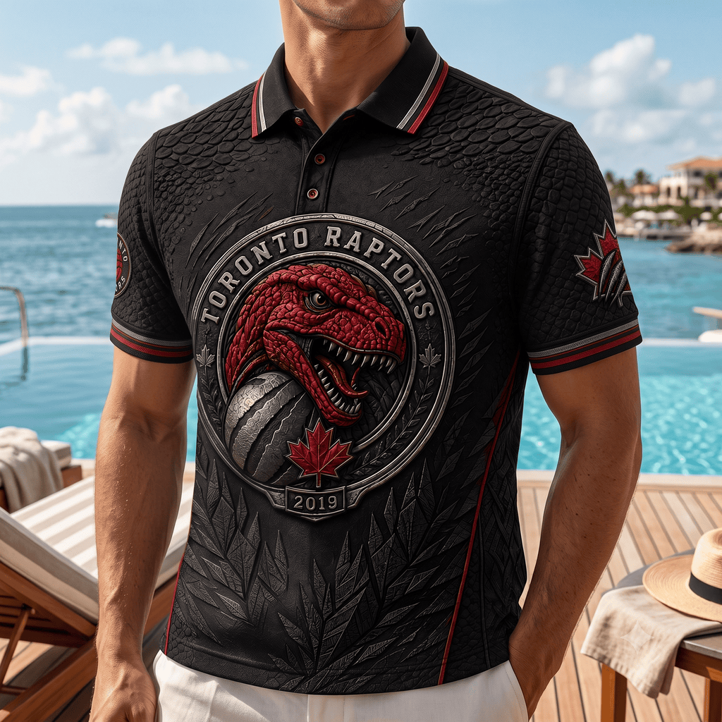 PREMIUM TRT EMBOSS POLO SHIRT DBD