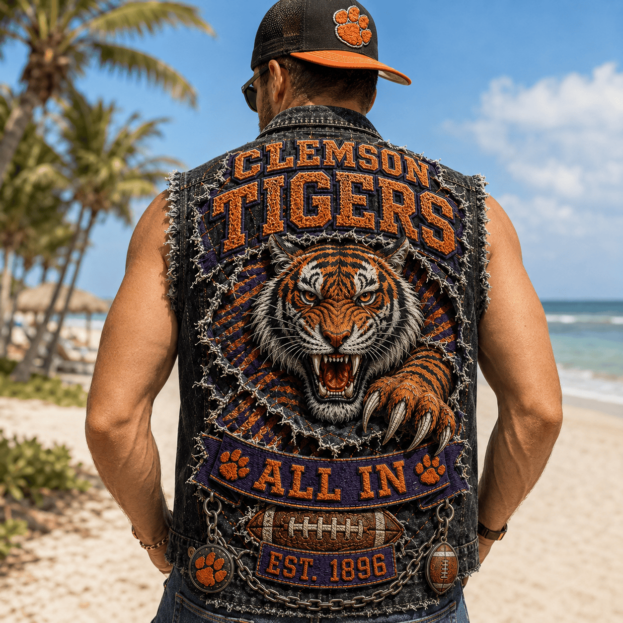 CTFB PREMIUM DENIM VEST TTNL