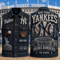 NYY PREMIUM DENIM VEST TTNL