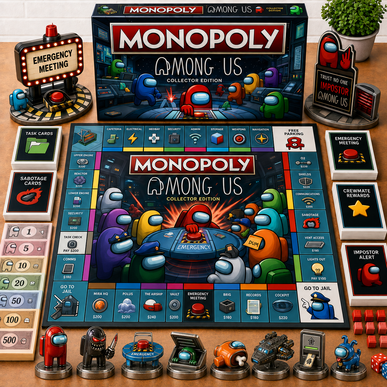 Premium AMUS Board Game TTTT