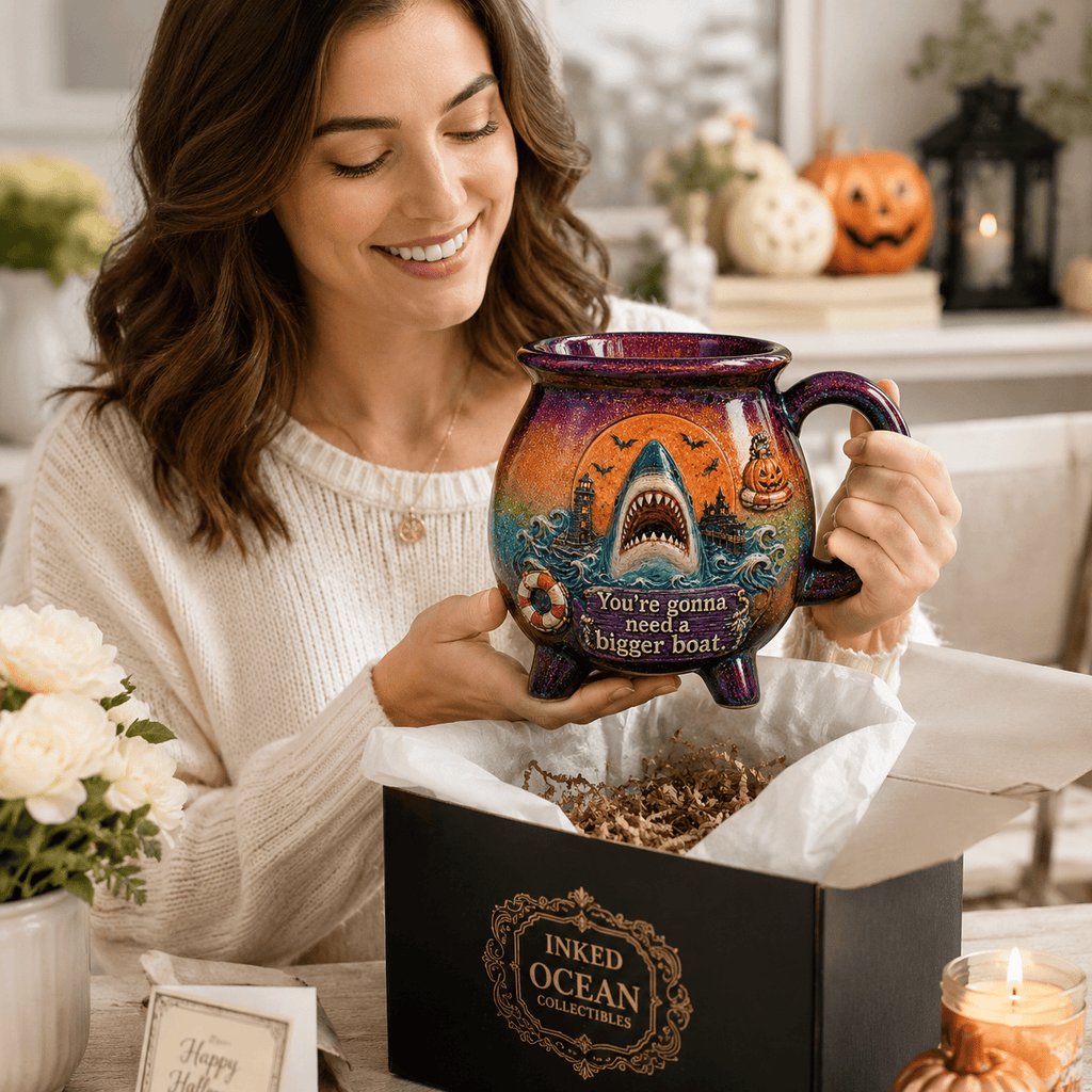Premium JAWS Witch Cauldron Mug NPL